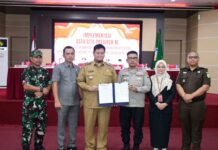 Pemkab Banyuasin & Forkopimda Sepakat Jam Hiburan OT Di Batasi