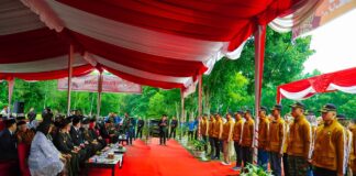 Anggota Paskibraka Banyuasin Ikuti Pelatihan Wawasan Kebangsaan di Magelang